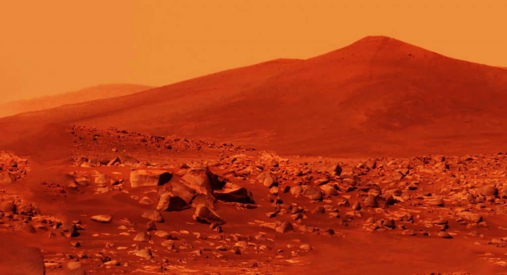 Marte é realmente um planeta vermelho?